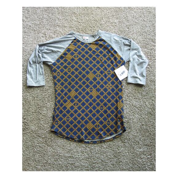New LuLaRoe Randy T-Shirt Shirt Top Unisex Medium Sporty Comfy Athletic Cute! - Picture 1 of 4